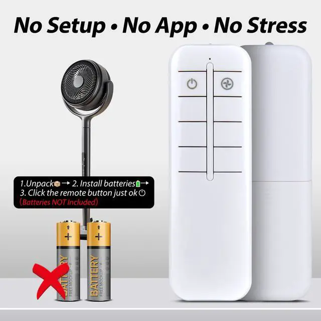 Alt view image 6 of 7 - New Replacement Remote Control for Lasko 2033665C 2033665D 2033665 2033665A 2648 2648C H20650 H20660 H20685 S18601 S18605 S18670 S18355 S18440 1888 1889 S18300 655650 Pedestal Upright Fan