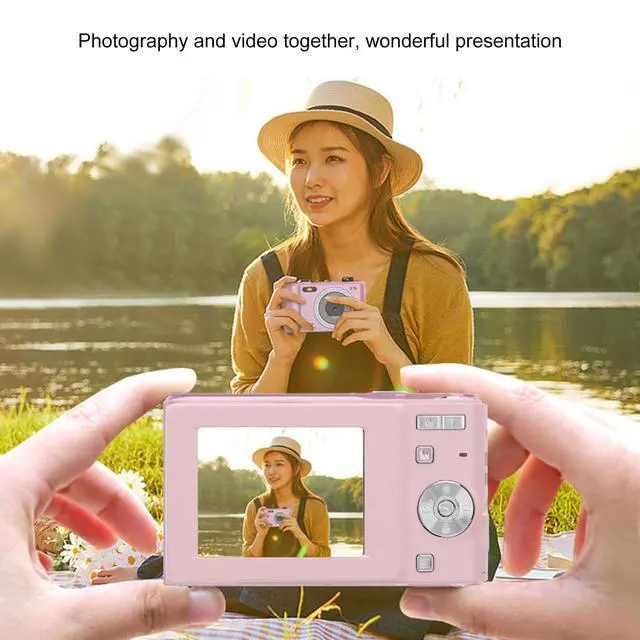 Alt view image 4 of 7 - Digital Camera, Autofocus FHD 1080P 50MP Vlogging Camera, 16X Zoom Portable Camera Compact Small Video Cam Shoot Digital Camera for Beginner
