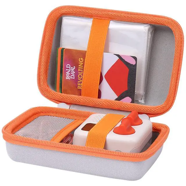 Alt view image 3 of 6 - Hard Case for Yoto Mini Kids Audio Music Player - Holds up to 36 | EVA case construction, Water-resistant design, Impact-resistant design, Case only