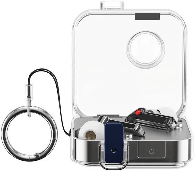 Main image of Earphones Case for Nothing Ear (3) 2025 Case - Clear TPU Silicone Earbuds Cover - Transparent