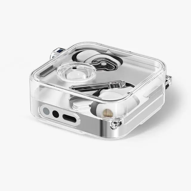 Alt view image 3 of 6 - Earphones Case for Nothing Ear (3) 2025 Case - Clear TPU Silicone Earbuds Cover - Transparent