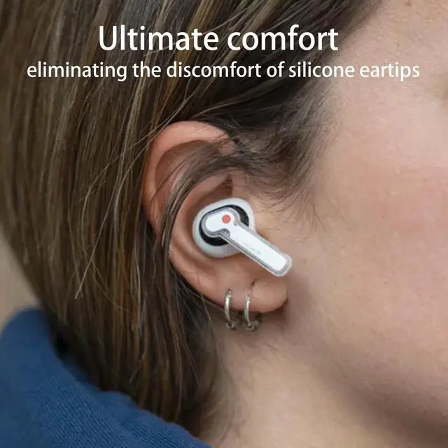 Alt view image 5 of 6 - Replacement Foam Ear Tips for Nothing Ear/CMF Buds Earbuds | Eartips for Nothing Ear (a) / CMF Buds Pro 2 / CMF Buds 2 Plus/CMF Buds 2a Earbuds, Ultimate Comfort, 3 Pairs (S/M/L, Gray)