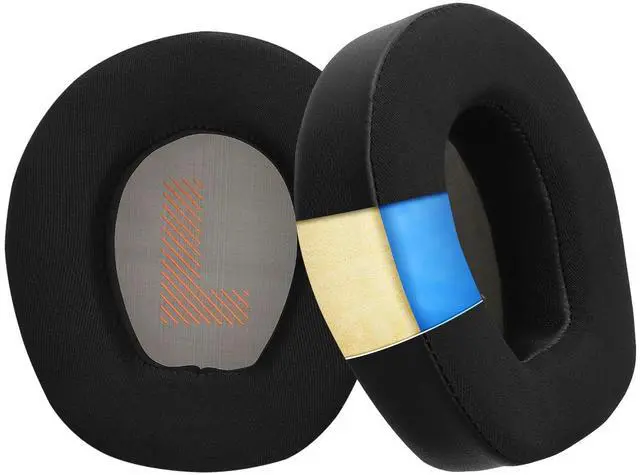 Main image of 2X Headphone EarpPads for JBL Quantum 300 / Quantum 200 Replacement Ear Pads - Cooling Gel Headphone Ear Covers - Black