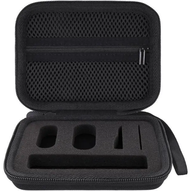 Alt view image 2 of 6 - Hard Case for Plaud NotePin/NotePin S AI Voice Recorder | Compatible with Custom Foam Insert, Holds NotePin Recorder, Magnetic Pin, Clip, Charging Dock and Cable,Wristband, Black Case