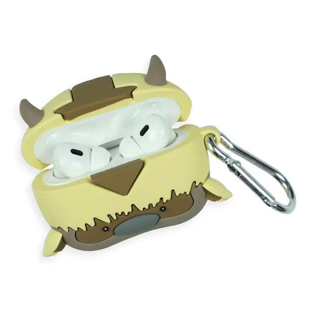 Alt view image 5 of 6 - Avatar The Last Airbender Appa Head Wireless Earbuds AirPod Pro Case
