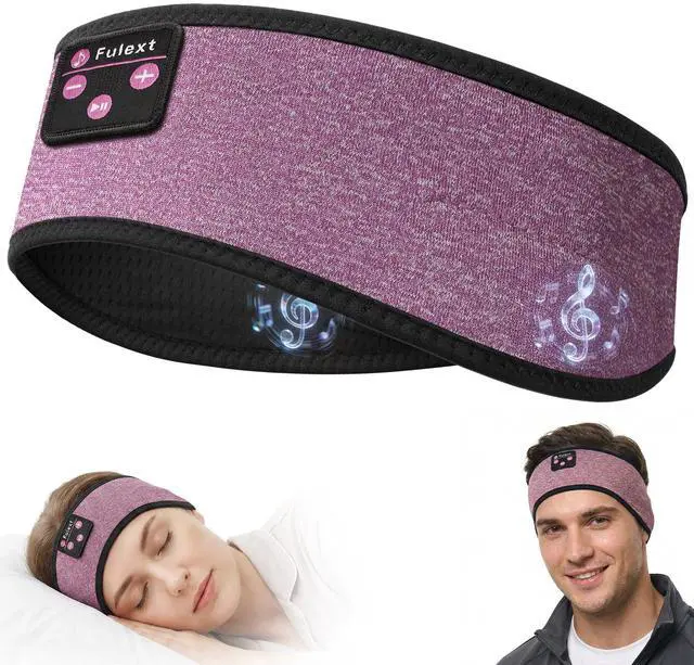 Main image of Sleep Headphones Headband Wireless Bluetooth 5.4 - Soft, Breathable, Ultra-Thin Speakers for Side Sleepers, Workout, Airplane Travel, Relaxation
