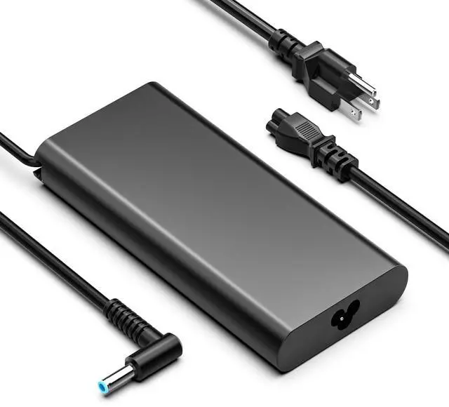Main image of 135W 19.5V Laptop Charger Compatible with HP Spectre x360 15 16 15-df 15-EB 15-dc 16t-f 16-f Series; Pavilion Gaming 15 17; Omen 15 17; Envy 14 17 TPN-DA11 TPN-CA13 Power Supply Cord