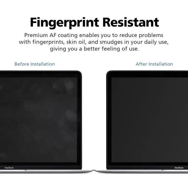 Alt view image 5 of 6 - 2-Pack Anti-Glare Matte Screen Protector for MacBook Pro 14 inch M5/M4/M3/M2/M1 (2025~2021) | Anti-Fingerprint | Reducing Eye Fatigue with Blue Light Blocking Filter