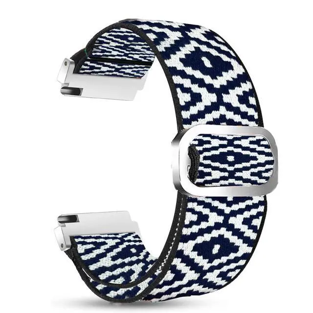 Alt view image 5 of 5 - Compatible with Garmin Bounce 2 Band, Stretch Elastics Nylon Adjustable Replacement Strap Accessories Compatible with Garmin Bounce 2, 1 Smart Watch