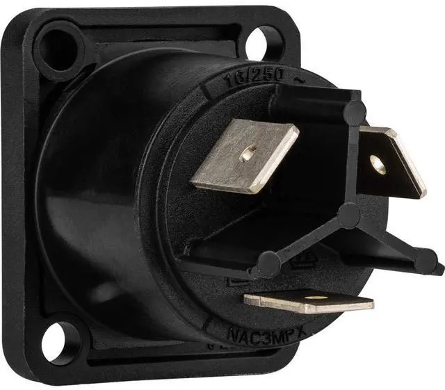 Alt view image 2 of 2 - NAC3MPX-TOP powerCON True Outdoor Protection Male IP65 Receptacle Power in 20A