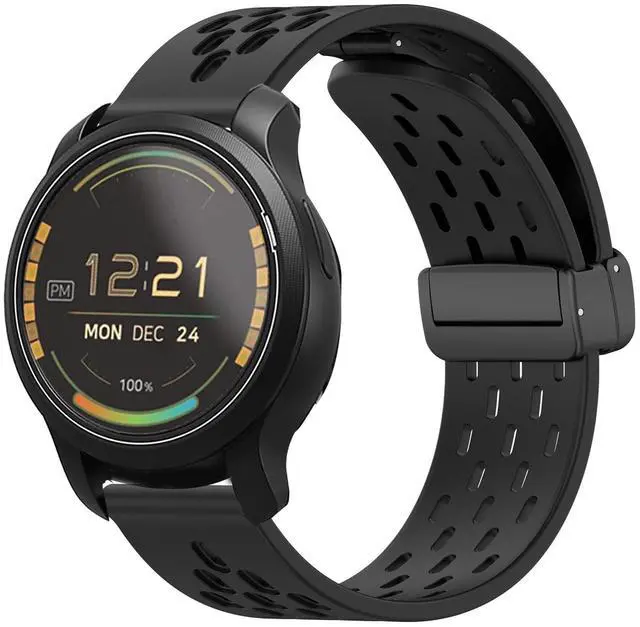 Main image of Compatible with Golf Buddy Aim W12 Band, Breathable Silicone Replacemet Band Straps Compatible with Golf Buddy Aim W12 Watch