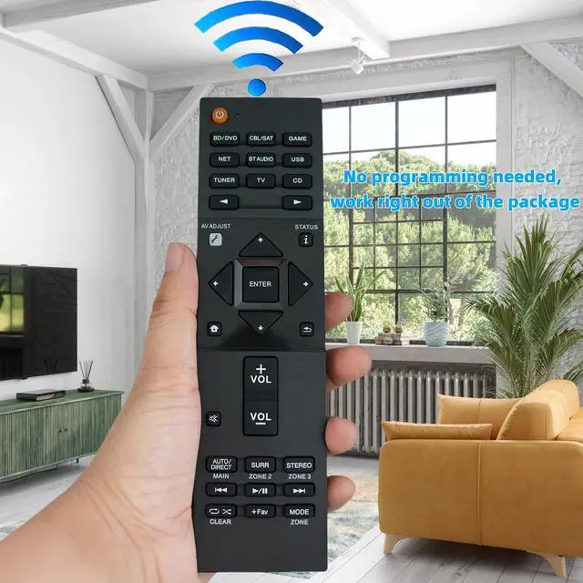 Alt view image 2 of 7 - Replacement Remote Control for Pioneer Elite RC-957R VSX-LX102 VSX-LX302 VSX-LX103 VSX-LX303 VSX-534 4K Ultra HD Network A/V AV Receiver