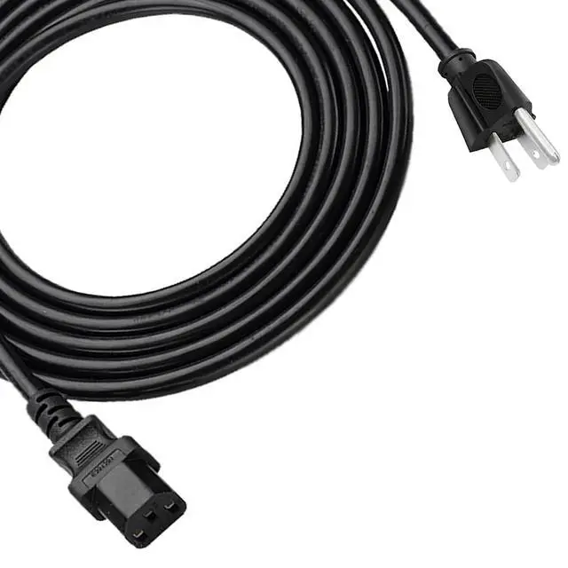 Alt view image 2 of 5 - Power Cord Replacement for Mackie Speaker SRM450 SRM350 SRM350V3 Thump15AThump 118S SR18S Thump12A SRM550 SRM650 SRM750 Thump212 Thump15BST Thump12BST SRM150 AC 8.2ft IEC C13 3 pin Cable