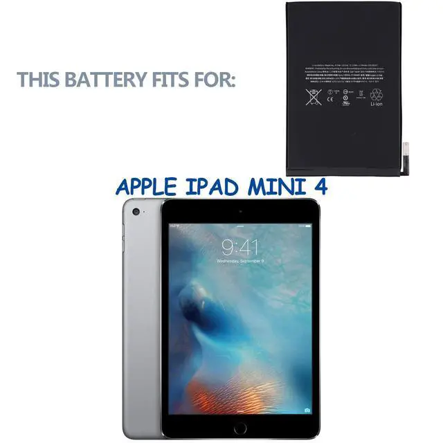Alt view image 2 of 4 - Replacement A1546 Battery Compatible with IPad 4 A1538, A1550 with Tools