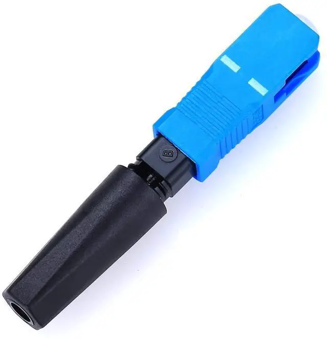 Alt view image 2 of 6 - 100 pcs SC-UPC Fiber Optic Fast Connectors Quick Connector Single Mode FTTH SC Connector