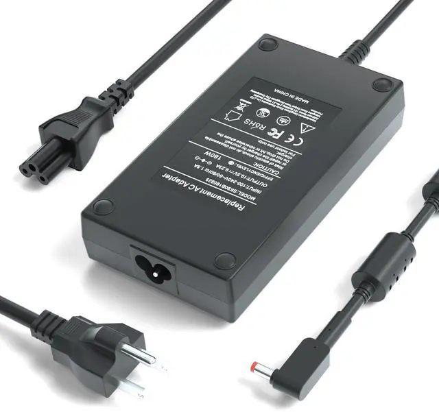 Main image of 180W Charger for Acer Predator Helios 300 - Fit for Acer PH315-51 52 G3-571 572, Nitro 5 7 AN515-57 54 55 AN517-55,Aspire V17 V15, Predator Triton 300 500 Power Adapter Supply Cord