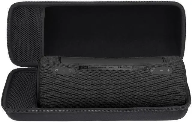 Main image of Hard Case for Sony SRS-XG300 SRS-XB43 Extra BASS Speaker, Black | Hard shell construction, Water-resistant design, Impact-resistant design, Protective case only