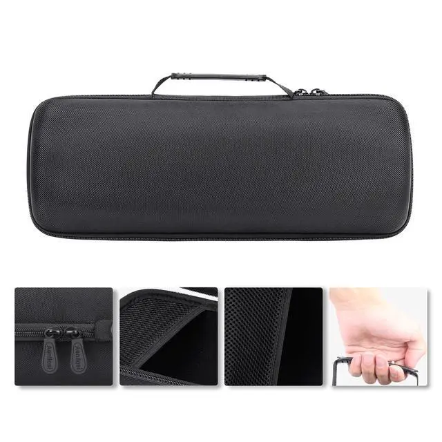 Alt view image 6 of 6 - Hard Case for Sony SRS-XG300 SRS-XB43 Extra BASS Speaker, Black | Hard shell construction, Water-resistant design, Impact-resistant design, Protective case only