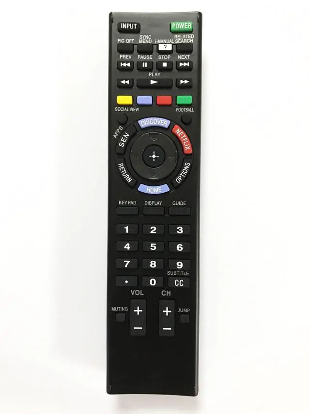 Main image of Replacement Remote Control or Sony XBR-70X850B XBR-65X850B KDL-40W600B KDL-32W700B HD Smart LED TV