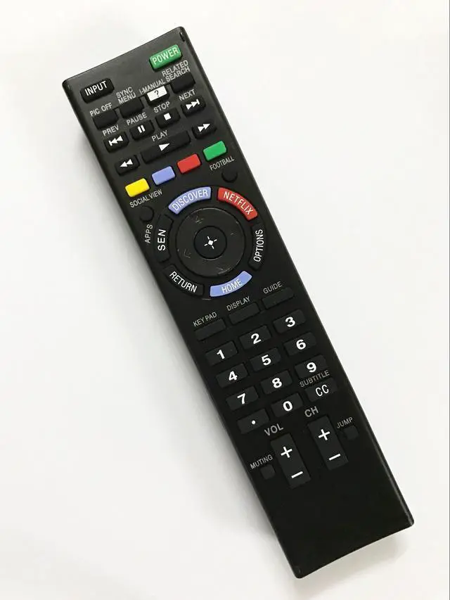 Alt view image 2 of 3 - Replacement Remote Control or Sony XBR-70X850B XBR-65X850B KDL-40W600B KDL-32W700B HD Smart LED TV