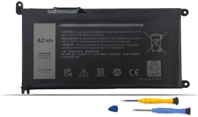 Main image of JPFMR 42Wh Laptop Battery Replacement for Dell Chromebook 3100 3400 | Dell Chromebook 3400 3100 2-in-1 5488 5493 5593 Notebook Battery P90F 7MT0R 16DPH 7T0D3 07T0D3 DN33X RDNP5 11.4V 3-Cell