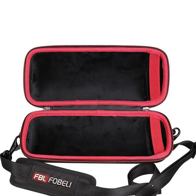 Alt view image 3 of 6 - Hard Carrying Case for JBL Charge 4 / Charge 5 Waterproof Bluetooth Speaker, Protective Bag with Shoulder Strap
