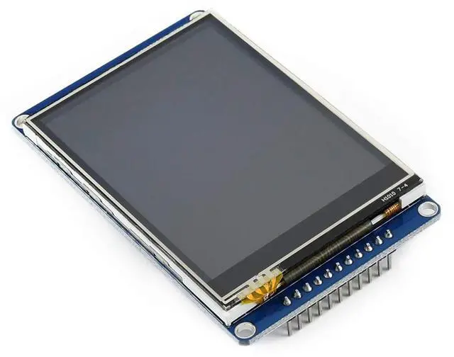 Main image of 2.8inch 320×240 Pixels IPS LCD with 4-Wire Resistive Touch Screen SPI Communication Interface