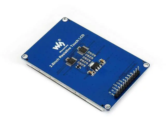 Alt view image 3 of 7 - 2.8inch 320×240 Pixels IPS LCD with 4-Wire Resistive Touch Screen SPI Communication Interface