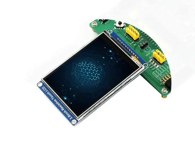 Alt view image 5 of 7 - 2.8inch 320×240 Pixels IPS LCD with 4-Wire Resistive Touch Screen SPI Communication Interface