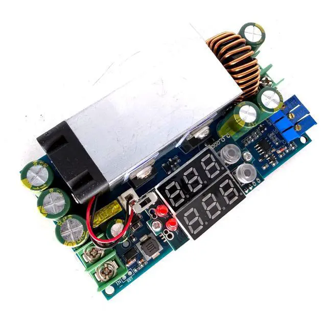 Alt view image 4 of 7 - DC-DC 10-75V to 2-60V Digital Step Down Module MPPT Solar Charging Module 15A/20A Adjustable Buck Converter Voltage Regulator with Digital