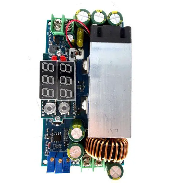 Alt view image 7 of 7 - DC-DC 10-75V to 2-60V Digital Step Down Module MPPT Solar Charging Module 15A/20A Adjustable Buck Converter Voltage Regulator with Digital