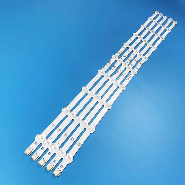 Alt view image 3 of 6 - 10 Pieces LED Backlight Strips for LG 42-inch TV 42LN5100 42LN5400 42LN5700 42LN542V 42LN575S 42LA620V 42LN570S 42LA621S LC420DUE