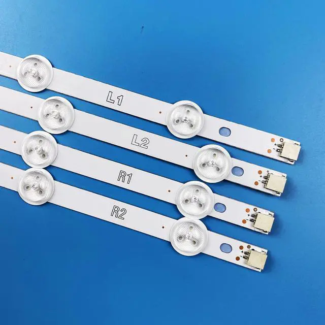 Alt view image 4 of 6 - 10 Pieces LED Backlight Strips for LG 42-inch TV 42LN5100 42LN5400 42LN5700 42LN542V 42LN575S 42LA620V 42LN570S 42LA621S LC420DUE