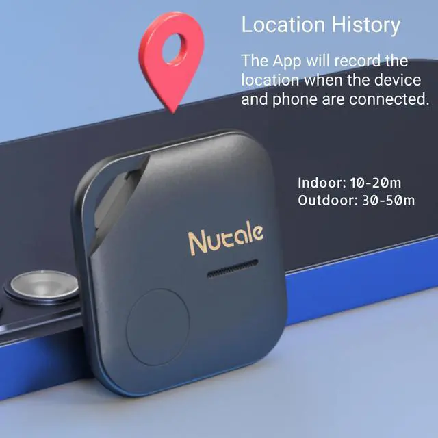 Alt view image 5 of 6 - Nut Pro Key Finder Tag, Bluetooth Tracker Item Locator - Both iOS and Android Compatible for Keys Wallets or Backpacks and Tablets