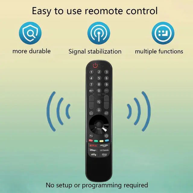 Alt view image 3 of 7 - Replacement Magic Voice Remote Control for LG OLED evo B4 C4 G4 Series Smart TV OLED55G4SUB OLED65G4SUB OLED77G4SUB OLED83G4SUB OLED97G4SUB OLED42C4PUA OLED48C4PUA OLED55C4PUA OLED65C4PUA OLED77C4PUA