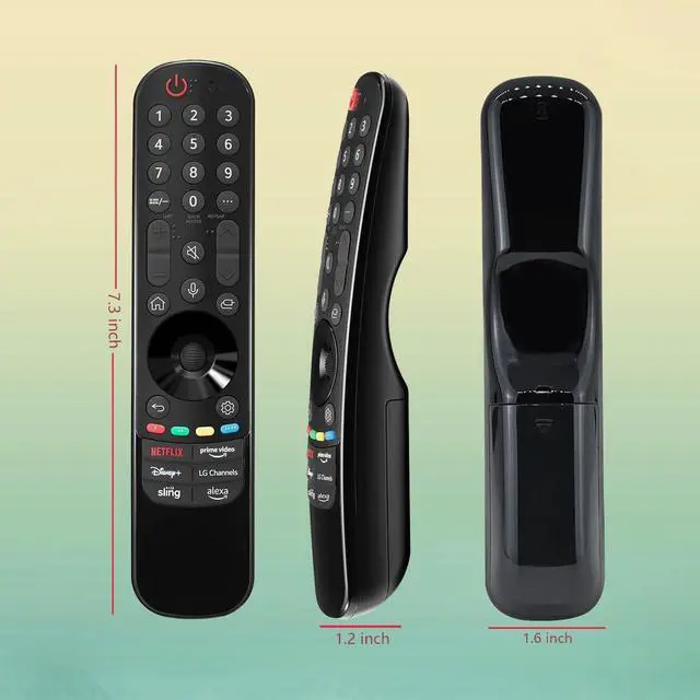 Alt view image 5 of 7 - Replacement Magic Voice Remote Control for LG OLED evo B4 C4 G4 Series Smart TV OLED55G4SUB OLED65G4SUB OLED77G4SUB OLED83G4SUB OLED97G4SUB OLED42C4PUA OLED48C4PUA OLED55C4PUA OLED65C4PUA OLED77C4PUA