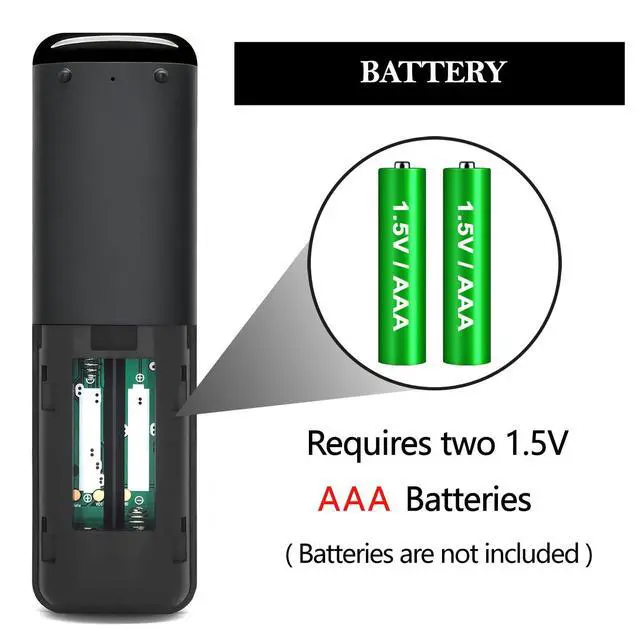 Alt view image 6 of 6 - Replacement Remote Control for YOWHICK DP03-L,Salange HY320AA Projector