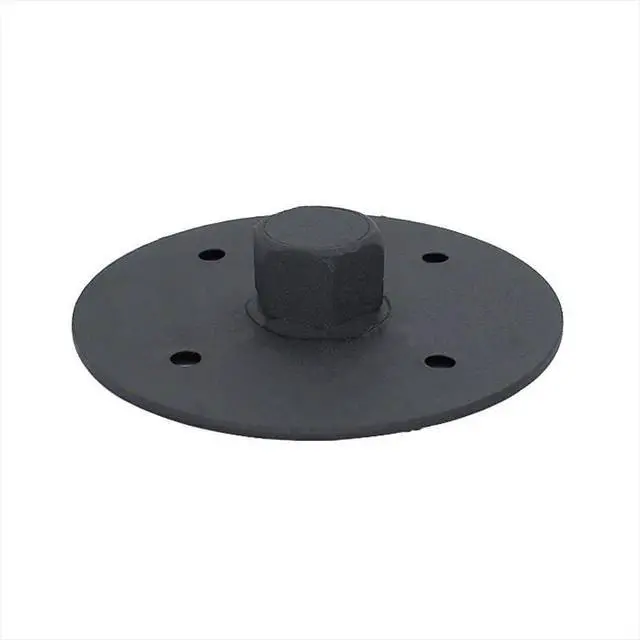 Alt view image 2 of 7 - 118mm M20 Steel Top Hat for Speaker Mounting | DJ Subwoofer & Pro Audio Stand Adapter Flange 1PC