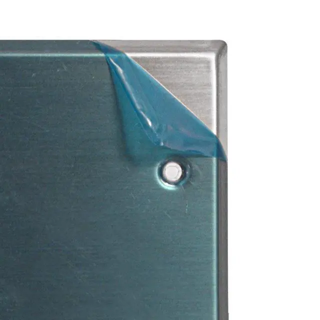 Alt view image 3 of 3 - SA-PLATE20 Stainless Steel Wall Plate with Dual 1/4-Inch TS Mono Jacks