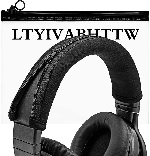 Main image of Headphone Headband Cover Compatible with Pro Model Headphone (Black)