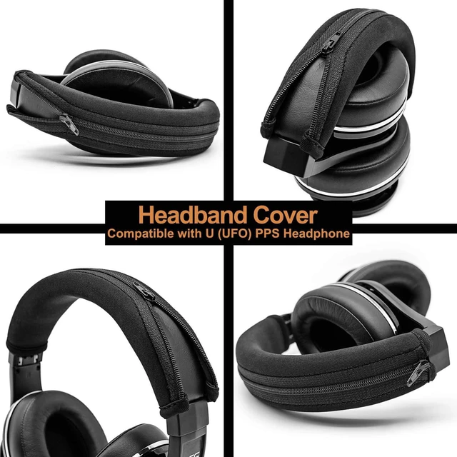 Alt view image 5 of 7 - Headphone Headband Cover Compatible with Pro Model Headphone (Black)