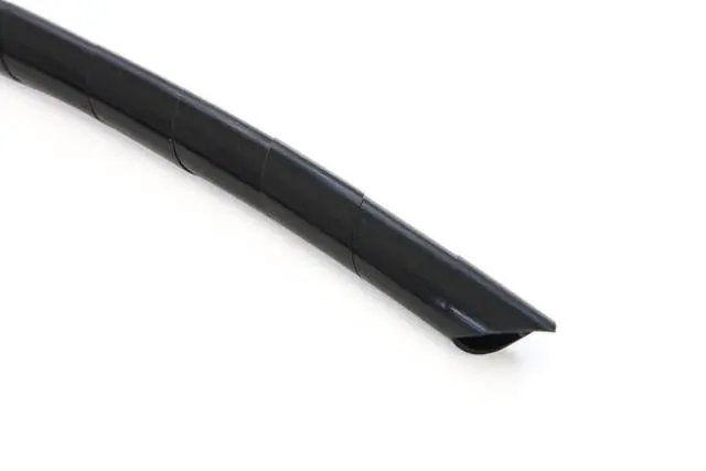 Alt view image 3 of 3 - 33FT PE 5/8 Inches (16 mm) Black Polyethylene Spiral Wire Wrap Tube PC Manage Cable for Car Computer Cable