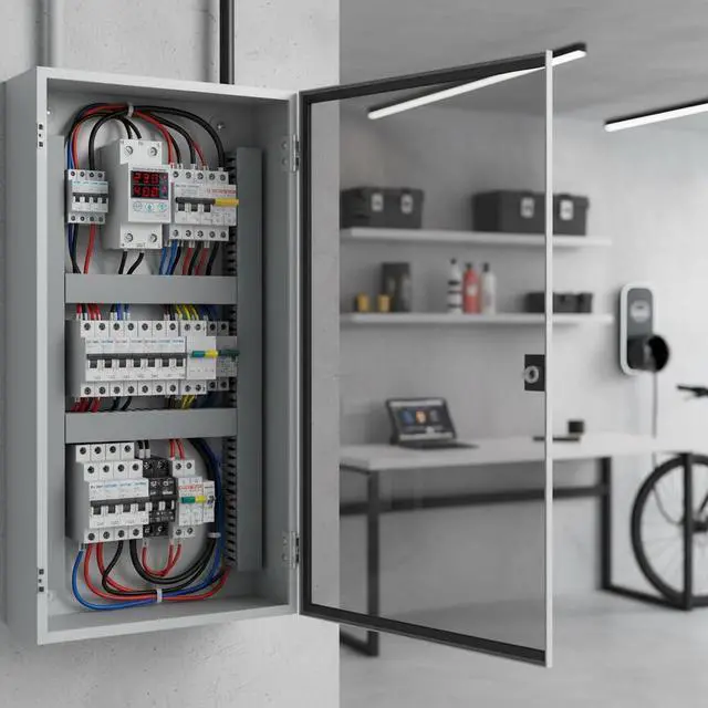 Alt view image 5 of 7 - SVP 916 Single Phase Current Protector, 63A, 230V AC, Adjustable Over Voltage and Under Voltage Protective Device