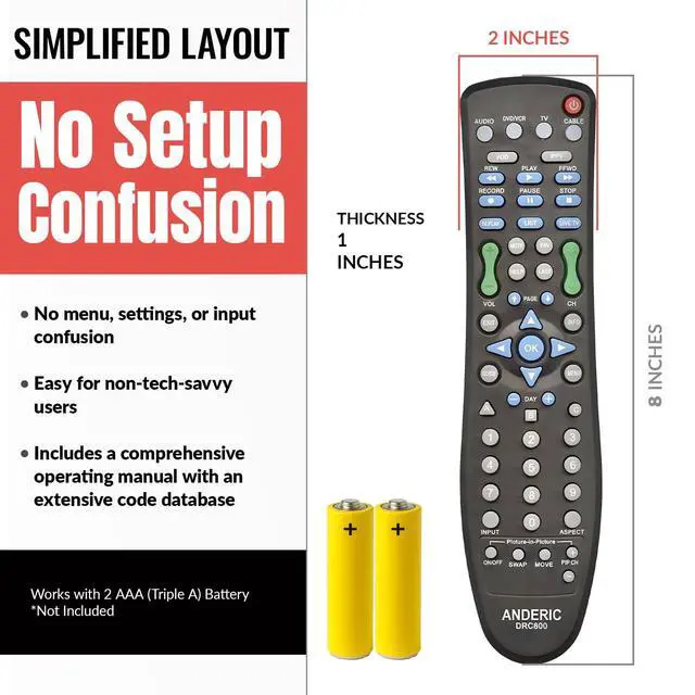 Alt view image 2 of 7 - DRC800 Replacement for Motorola, Comcast, Scientific Atlanta | Explorer DVR Cable Boxes, Set-Top Boxes STB - Guaranteed Replacement
