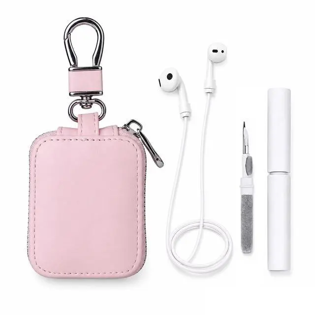 Main image of Earbud Case Headphone Storage Case Compatible with Airpods 1/2/3/4 Pro Wireless Earphones (Pink)