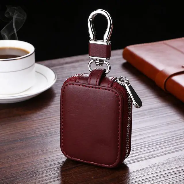 Alt view image 3 of 6 - Earbud Case Headphone Storage Case Compatible with Airpods 1/2/3/4 Pro Wireless Earphones (Burgundy)