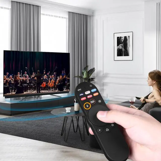 Alt view image 2 of 7 - XRT270 Voice Remote Control Compatible with VIZIO Smart-TV-Remote, Replacement Fit for VIZIO Smart-Cast D/P/M/V-Series 4K Quantum QLED Pro Smart TVs