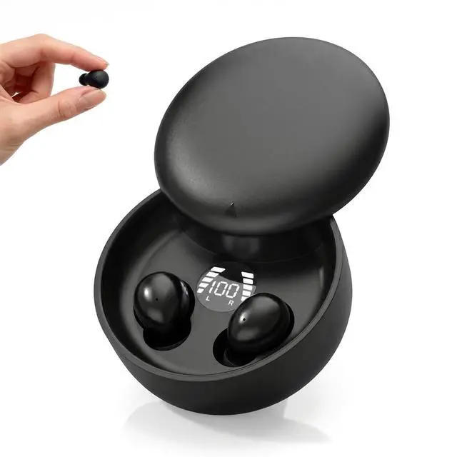 Main image of Small Mini Invisible Earbuds Wireless Bluetooth Hidden Headphones Discreet Tiny Earbuds for Work Smallest Low Profile Micro Sleep Earbud Invisible Ear Buds for Small Ear Canals Sleeping