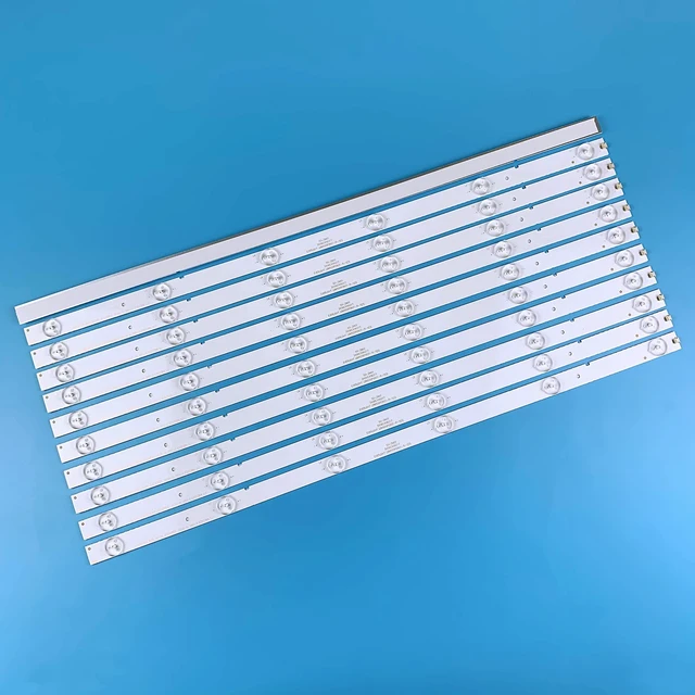 Alt view image 2 of 6 - 11 Pieces LED Backlight Strips for Hisense 50TV SVH500A22_REV06_6LED_131113 50K23DG 50K22DG 50K20DG 50H5G 50H3 HD500DF-B57/S0
