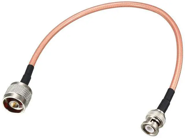 Main image of Low Loss RF Coaxial Cable Connection Coax Wire RG-142 N Male to BNC Male 30cm